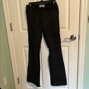 Black Flared Jeans